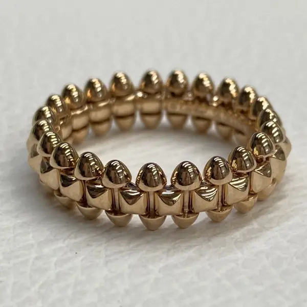 Replica Clash De Cartier 18K Rose Gold Ring Small Model