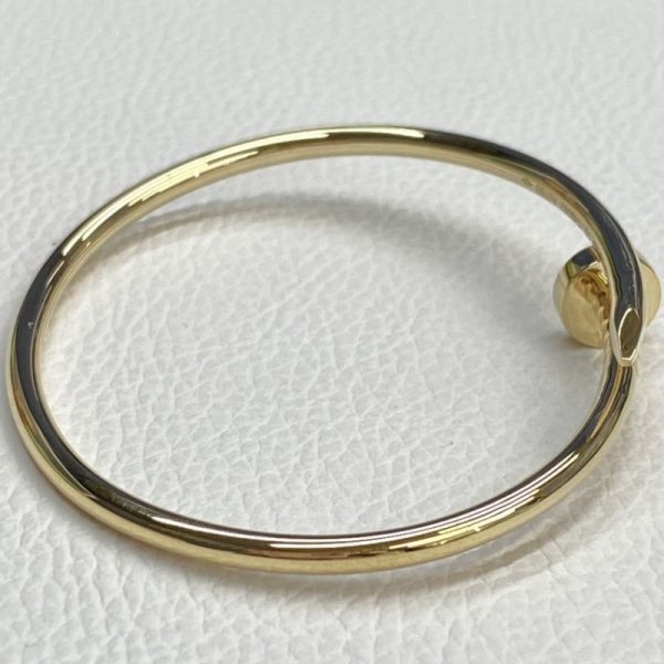Cheap Cartier Solid 18K Gold Nail Small Model Bracelet