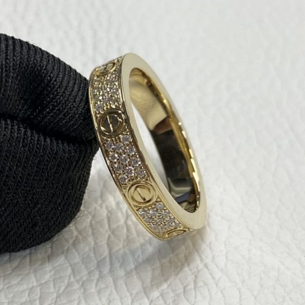 Cheap Price Cartier Love Small Paved Diamonds Ring B4083300