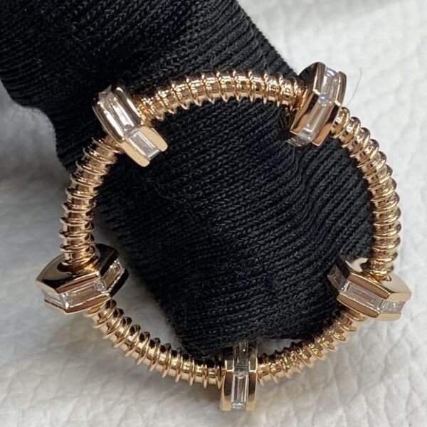 Ecrou De Cartier 18K Rose Gold Diamond Ring N4764900