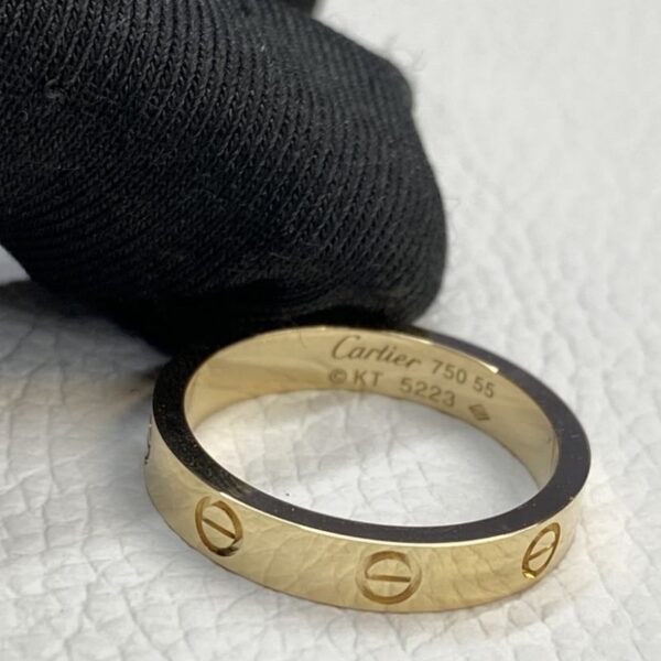 Cheap Price Cartier Love Wedding Band 18K Yellow Gold Ring