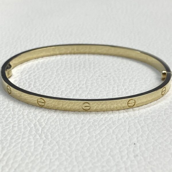 Hot Sale Cartier 18K Yellow Gold Love Bracelet SM